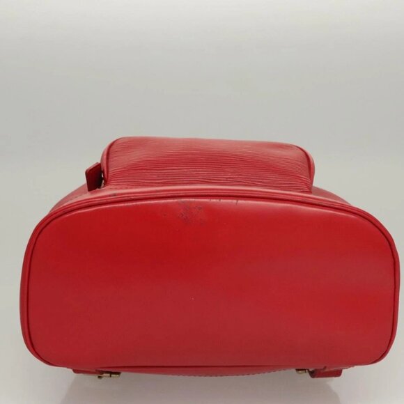 LOUIS VUITTON Epi Montsouris MM Backpack Monaco 700th Red LV Auth BD973AV - Picture 7 of 16